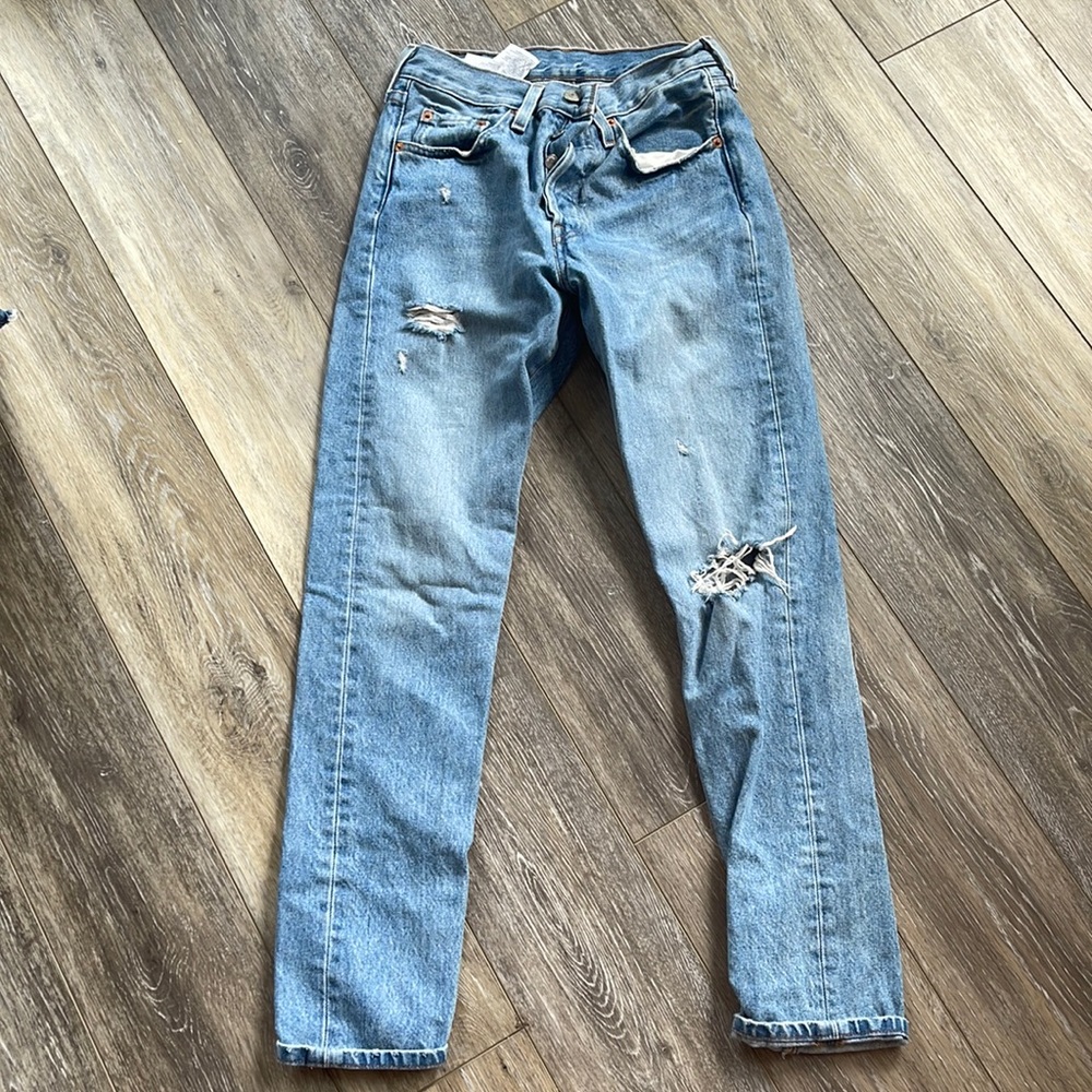 Levi 501 skinny jeans